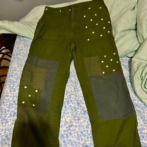 Flower Cargo pants